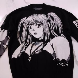 Deathnote "Beauty X Brains" L and Misa Sweater